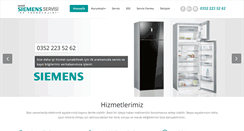 Desktop Screenshot of kayserisiemensservisi.com