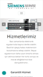 Mobile Screenshot of kayserisiemensservisi.com